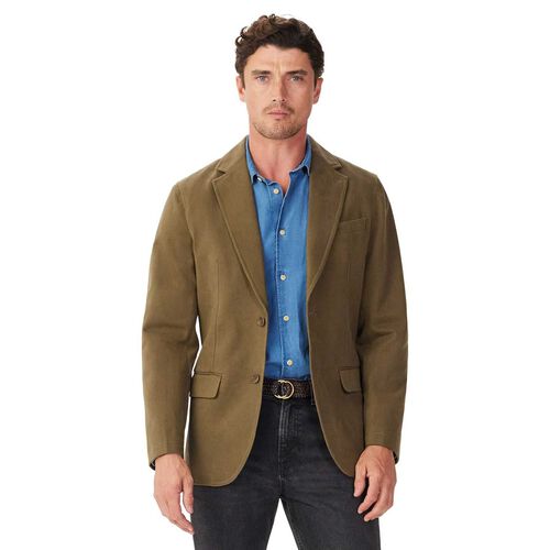 R.M. Williams Stratford Cotton Twill Blazer
